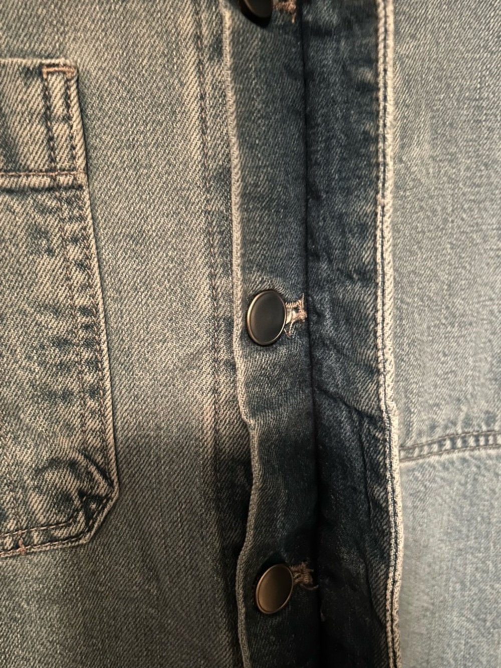 Everlane light blue denim jumpsuit - Picture 3 of 4